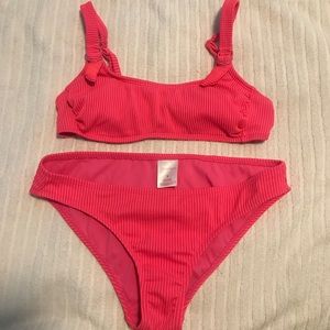 Xhilaration Pink Bikini Set